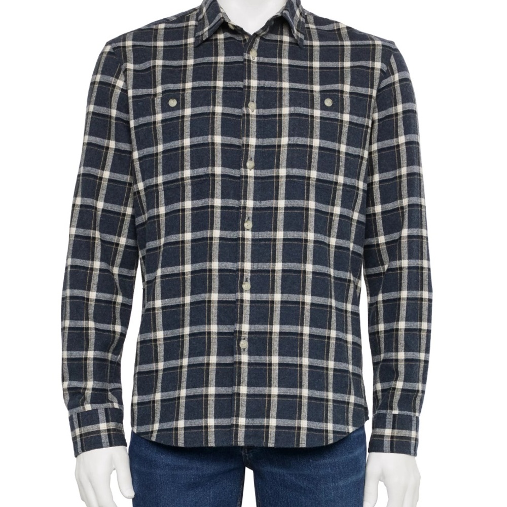 Men's Sonoma Goods For Life® Supersoft Flannel Button-Down Shirt